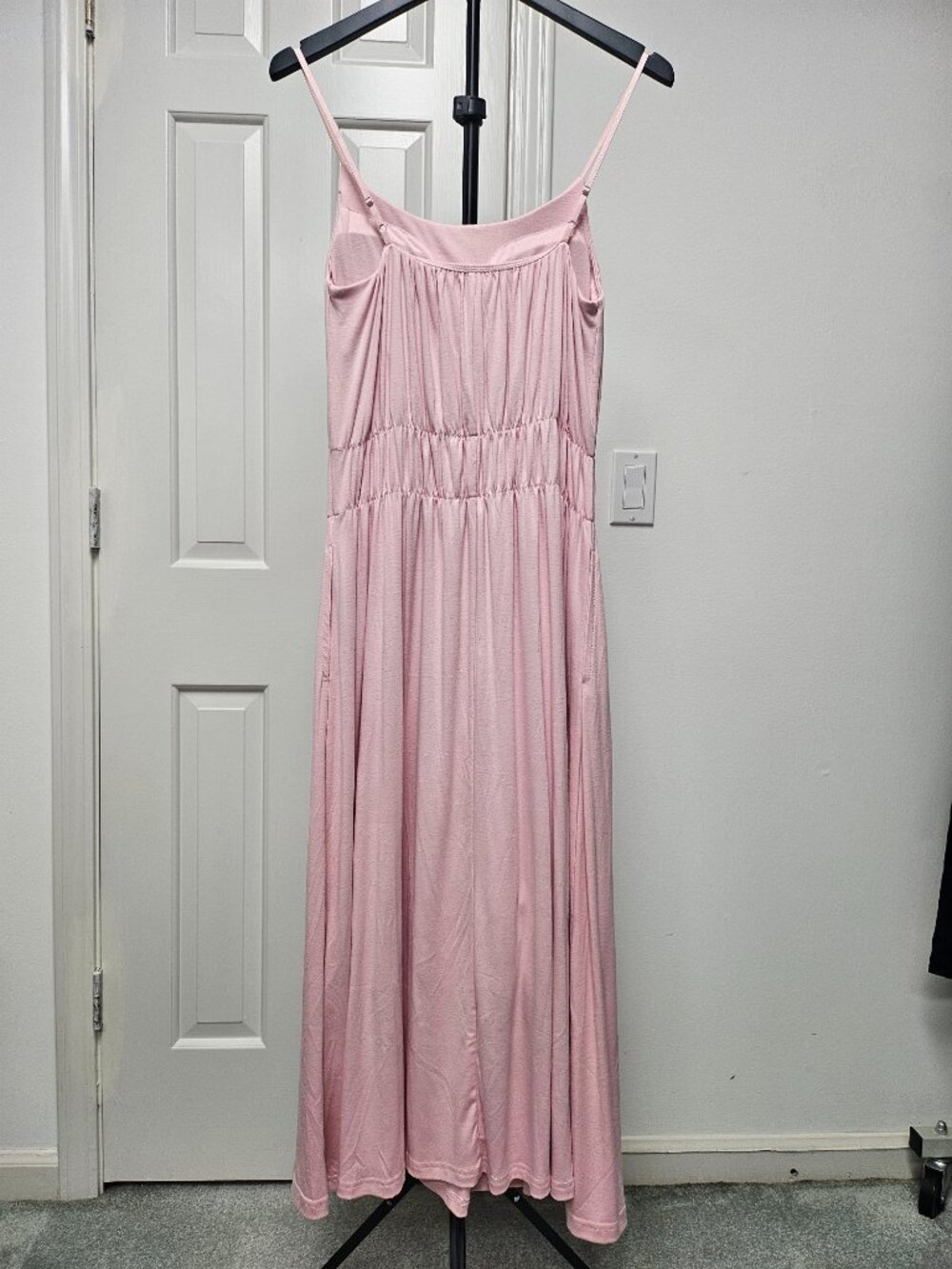 Spaghetti Midi Bra Dress with Pockets - New - Never Worn - Picture 3 of 7
